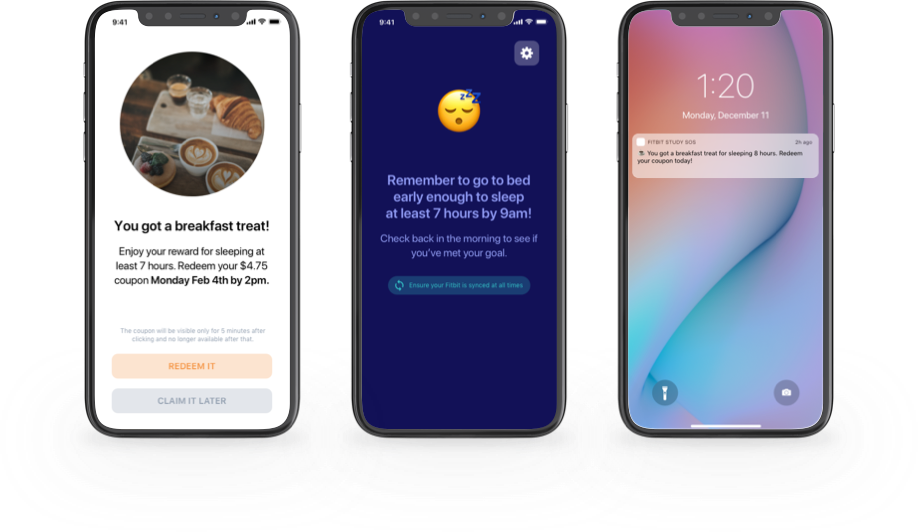 Manatee mobile app screenshots